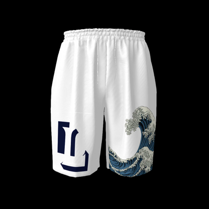 The Great Wave shorts